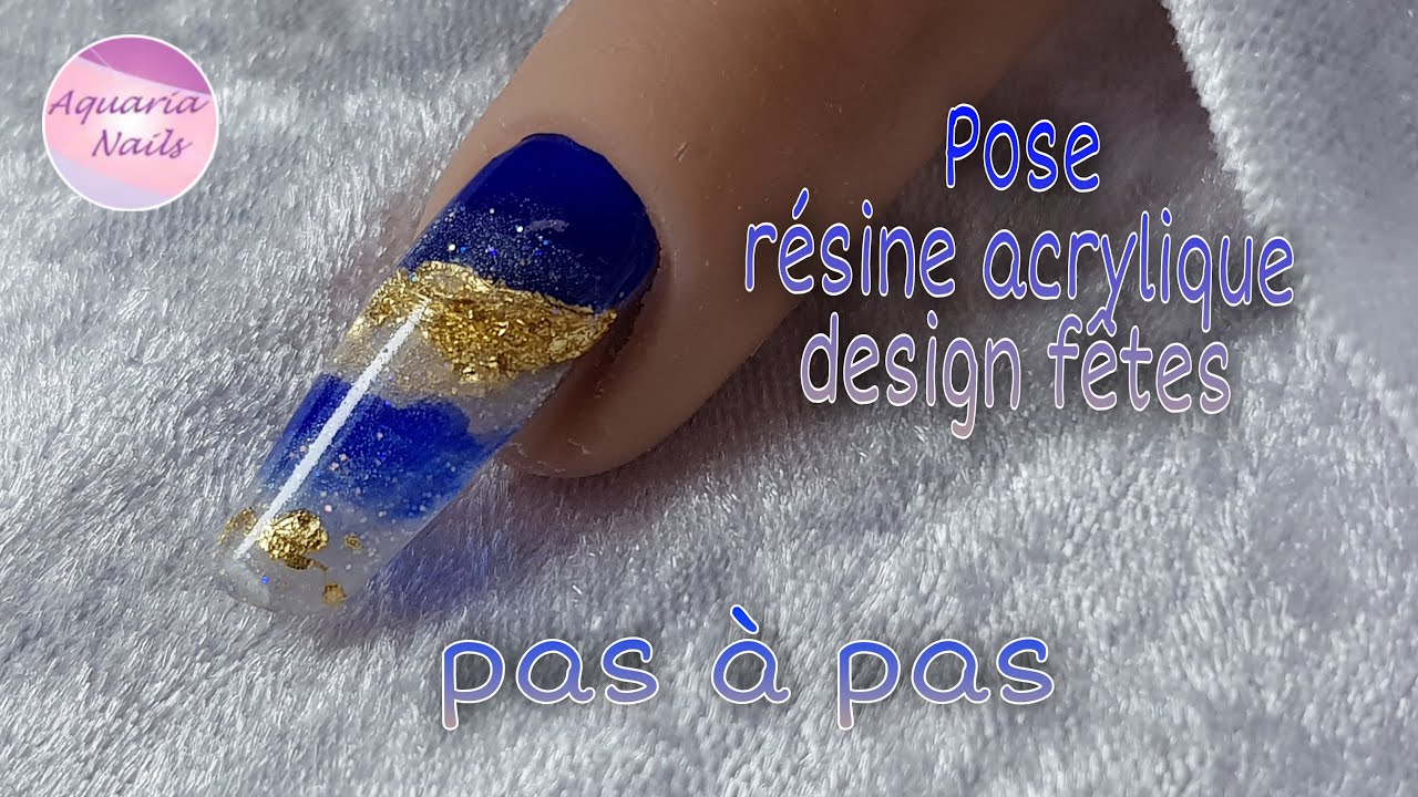 Résine acrylique pour décoration d'ongles et nail art