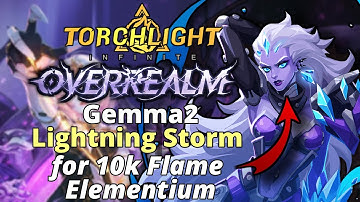 Gemma2 Lightning Storm 900B+ Bouwgids | Seizoen 10 Overrealm | Torchlight: Infinite