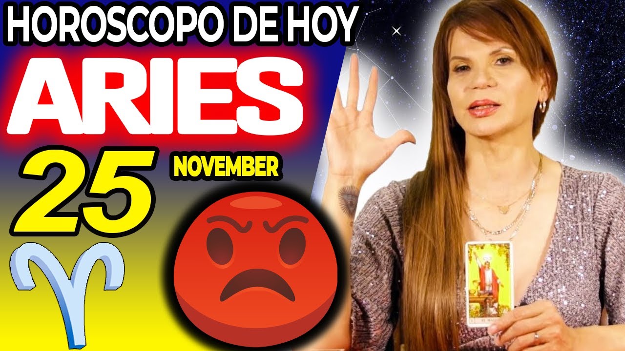 ARIES ♈VIENE ALGO FUERTE🤬QUE PASA POCAS VECES ️😱 Horóscopo De Hoy 25 De ...