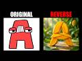Reverse Alphabet Lore But in Mango ( A-Z) | Alphabet Lore Meme | TD Rainbow