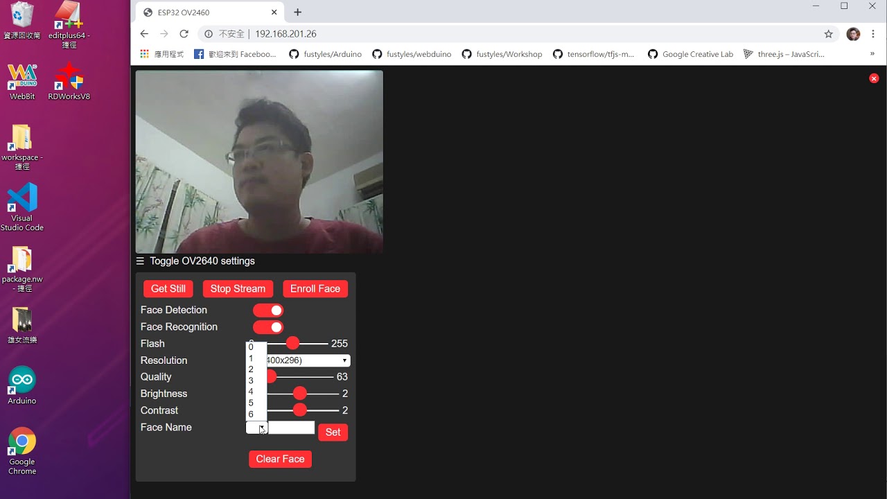 ESP32-CAM How to enroll faces using images saved in SD card and recognize face automatically
