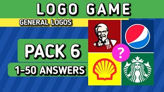 LOGO GAME ANSWER | GENERAL LOGOS, PACK 6