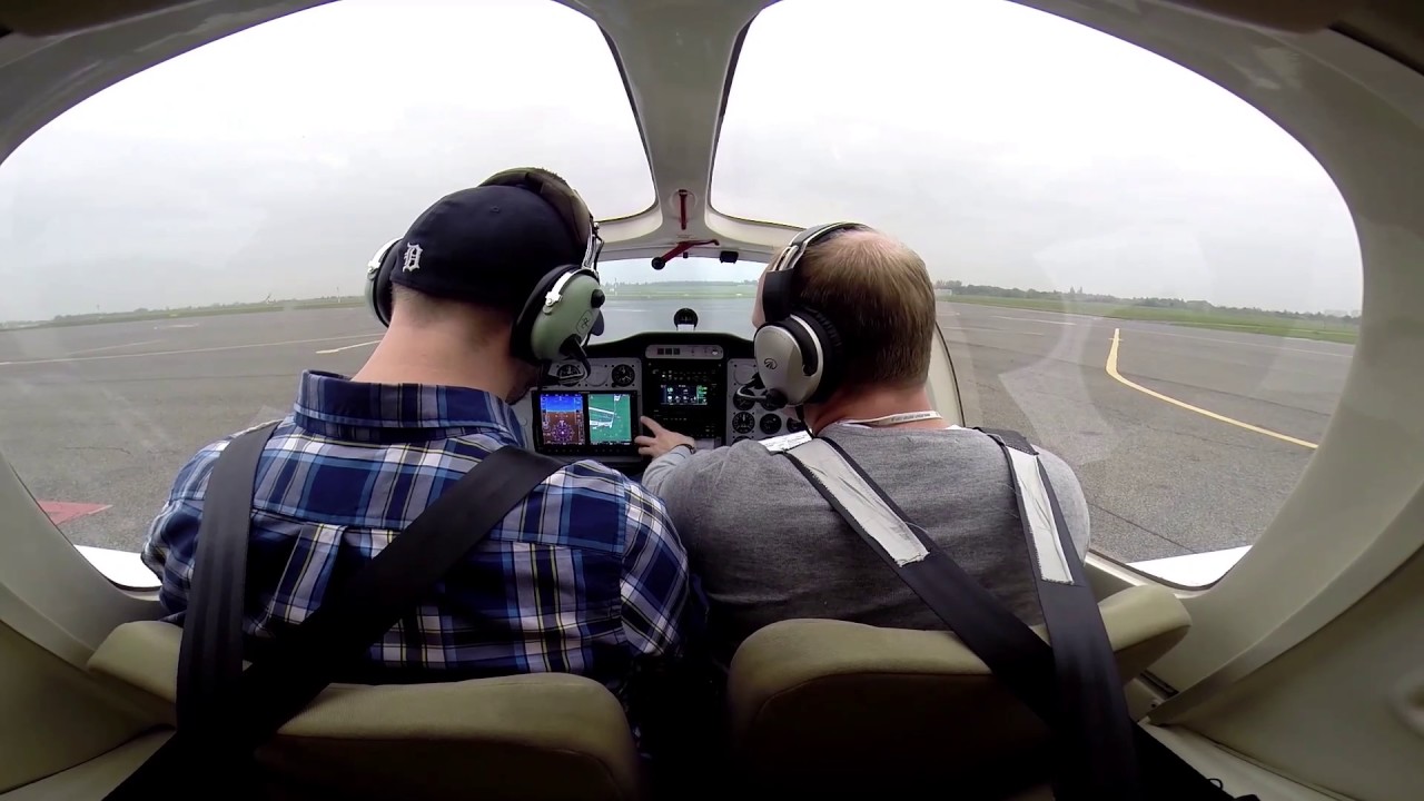Tecnam P2002JF - Engine Start & Taxi at the EPPO- Lot zapoznawczy / Familiarization flight