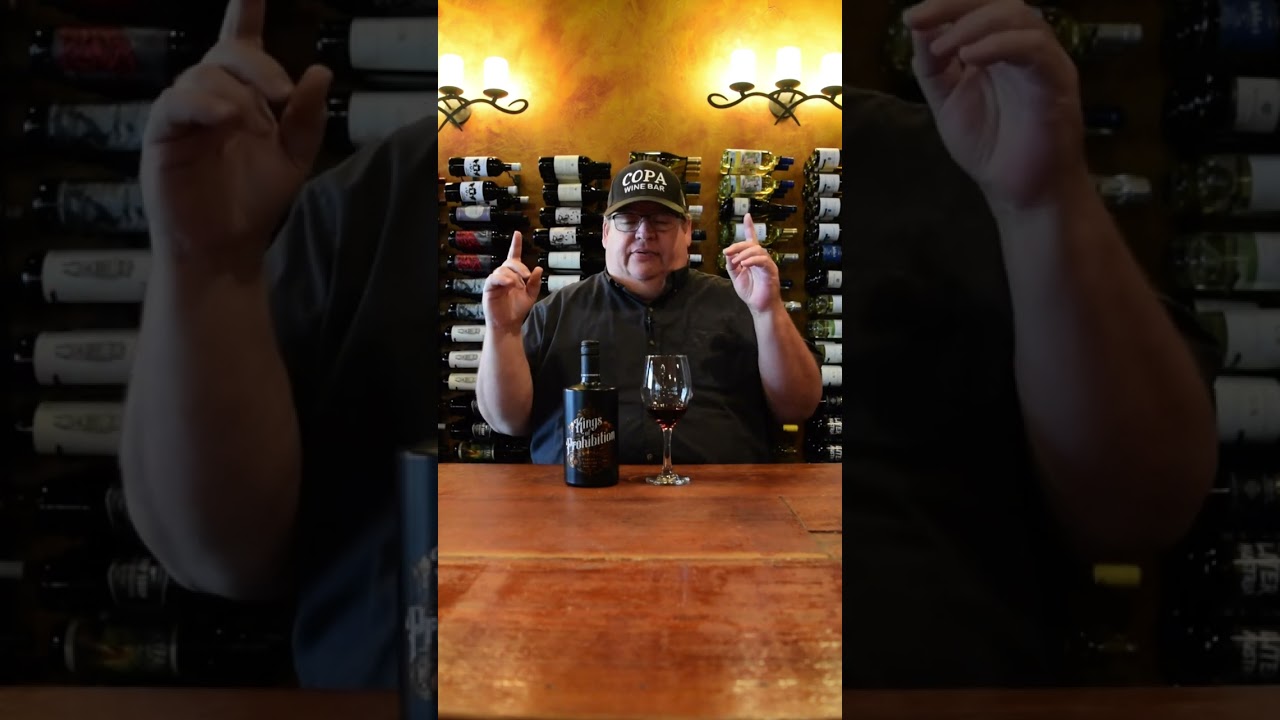 Jeff's Wine Pick of the Week 🍷 Week Fifty Four: Kings Of Prohibition's Shiraz.