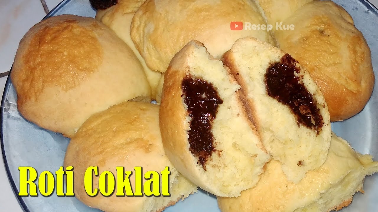 Resep Roti Isi Coklat - YouTube