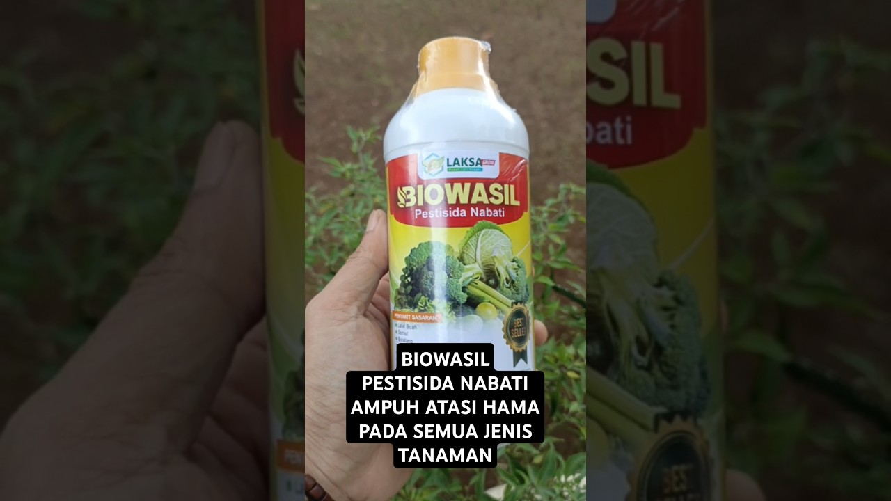 100% Ori Biowasil Pestisida Organik Obat Hama Padi, Mengatasi Hama Wereng Coklat Pada Padi, dll