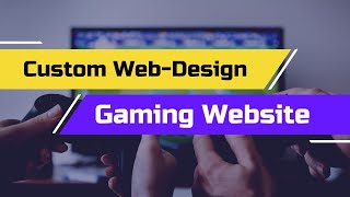 A Gaming Website Using HTML,CSS and JavaScript. #FrontEnd Development