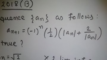 CSIR NET Mathematics june 2018 booklet code B question no. 21