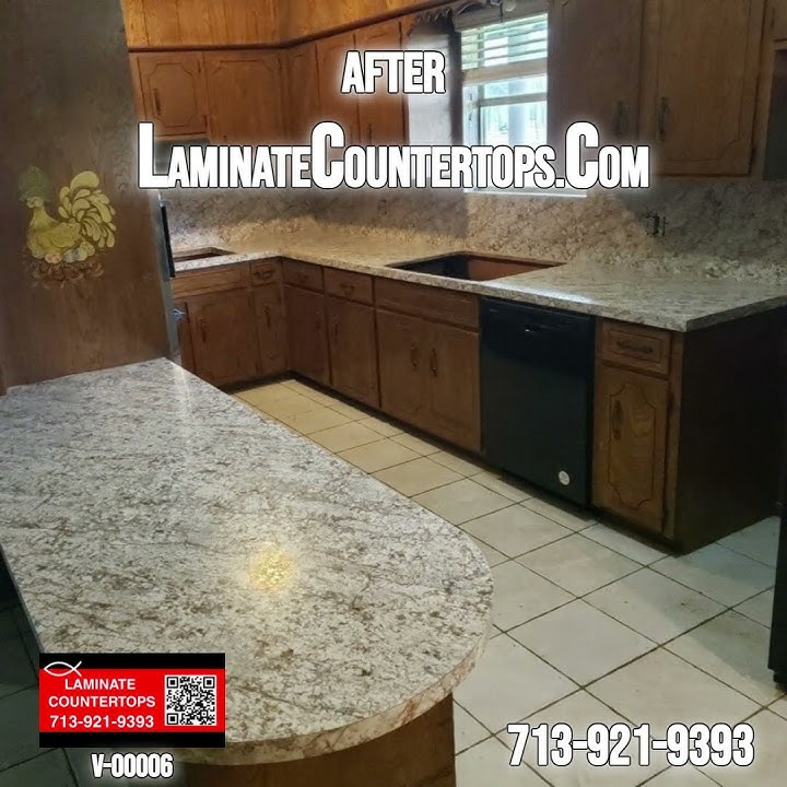 Laminate Countertops Before and After