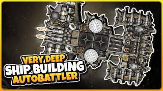This Spaceship Building Autobattler is SUPER Deep! | Down With the Ship screenshot 2