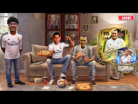 🔴 FC Mobile LIVE || SGNATURE ROBERTO CARLOS & HIERRO chicha in TEAM ☠️ || GLORIOUS ERAS 🔥