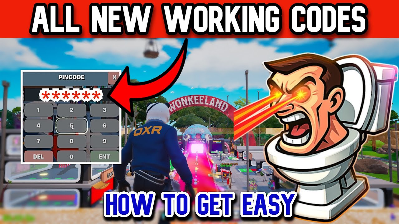 NEW SECRET Christmas Codes EARLY In Fortnite Steal The Brainrot! (New ...