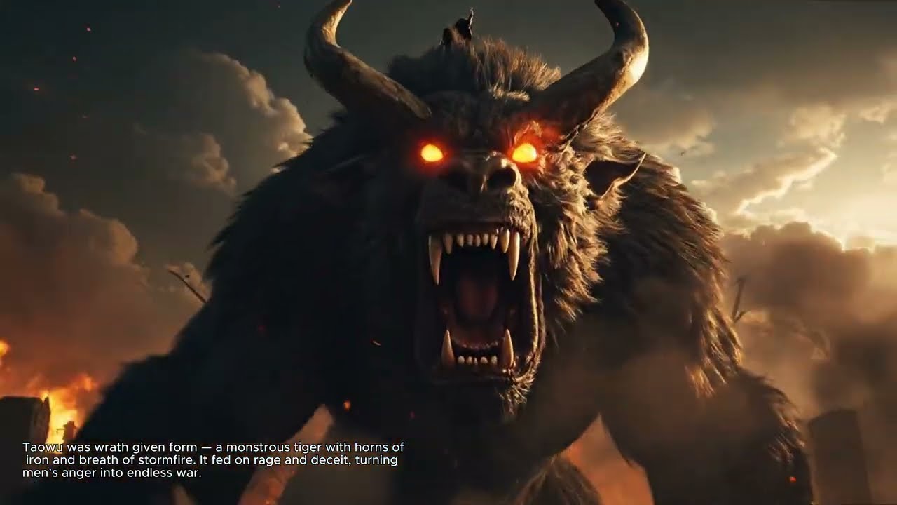 The Four Perils — Wrath, Greed, Chaos, and Injustice | Ancient Chinese Myth | 8K Cinematic AI