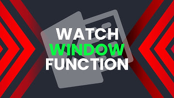 Lecture – 24 | How to use Watch Window Function in Excel by Ali Jan in Urdu/Hindi | watch window