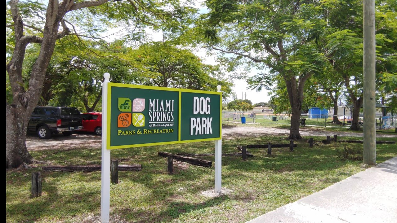 Miami Springs Park And Dog Park YouTube