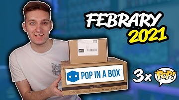 Pop in a Box Funko Pop Monthly Subscription - February 2021