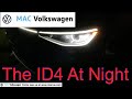 The 2021 Volkswagen ID4 at Night