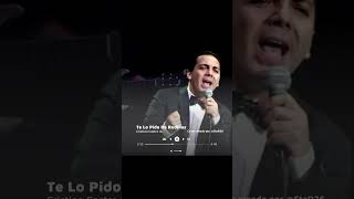 Cristian Castro cantando Te Lo Pido De Rodillas