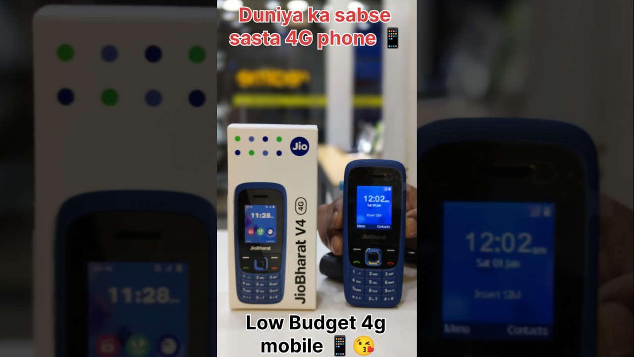 Jio 4g phone 📱 sabse sasta 4g phone 🤳 low budget phone at 799rs only 😱