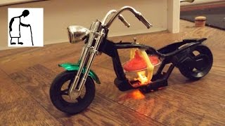 Gyro Stabilised Motorbike Toy - FAIL