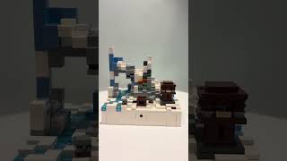 Lego Minecraft Ice Mountain MOC #lego #legominecraft #minecraft
