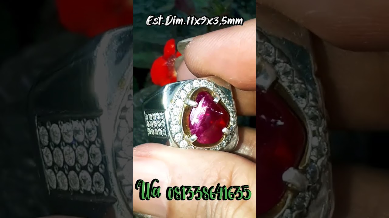 Ruby Burma Pigeon Blood 