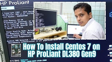 How To Install Centos 7 on HP ProLiant DL380 Gen9 | Hamza Tech Tunes