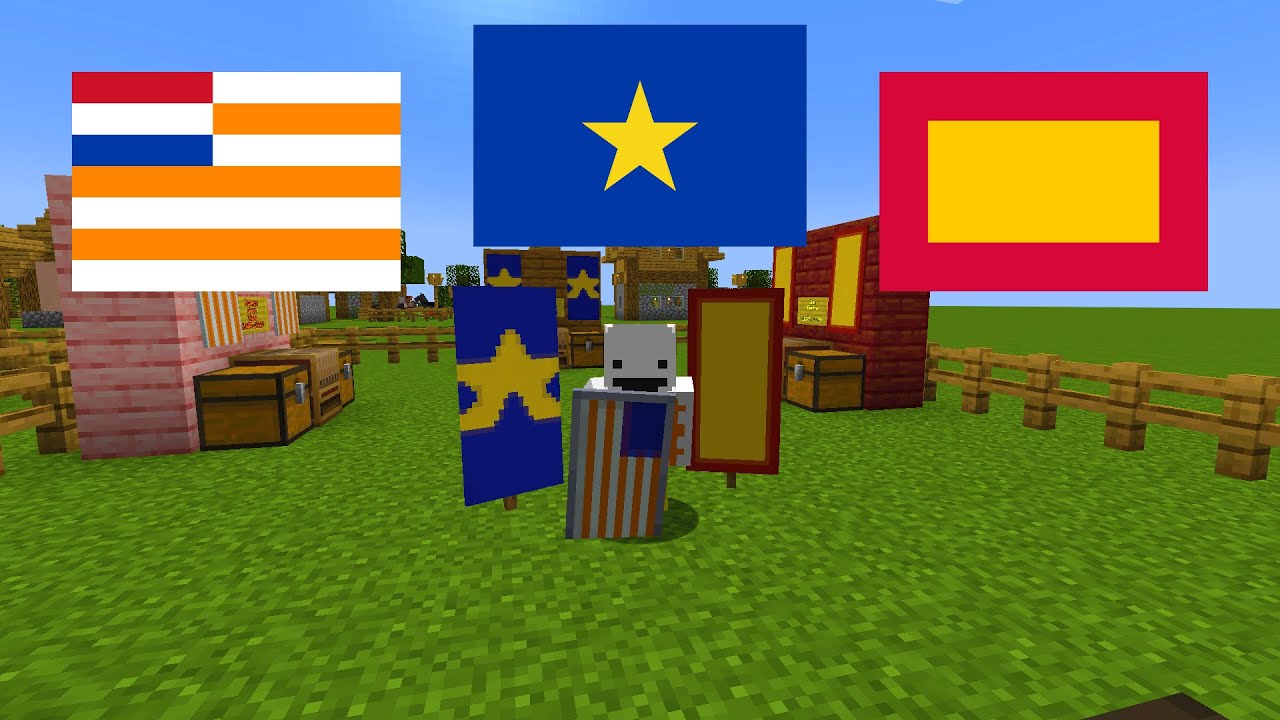 Creating Historical African Flags With Minecraft Banners - YouTube