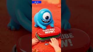 Blippo Fights the LAZY Alien 😤 Then Hits SUBSCRIBE in Style! #blippo #shorts #funnyalien