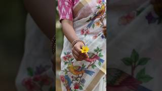 🌻💫Kasturi New Linen Collection ✨🕊️ #saree #shorts #shortsfeed #linensarees #Kasturisarees