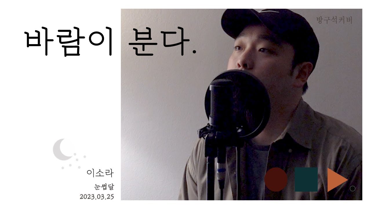 바람이 분다 The Wind Is Blowing - 이소라  Lee Sora 남자키 male key .cover by chunny