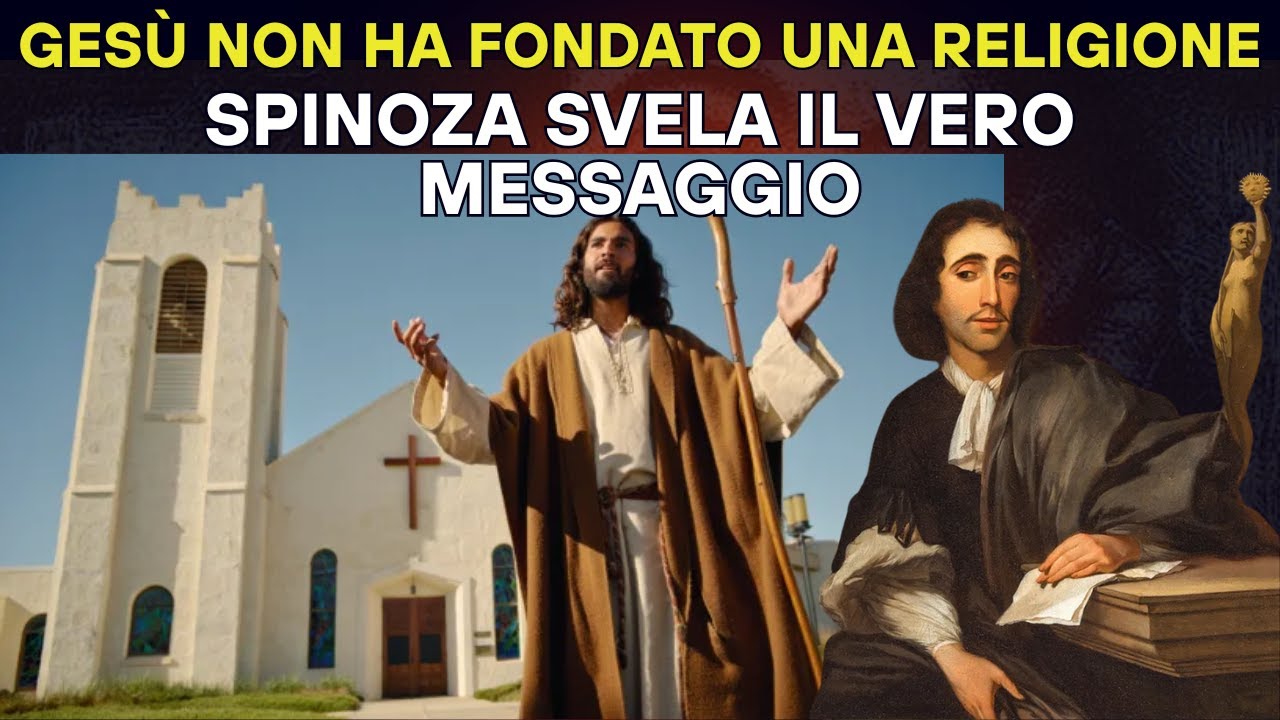 Gesù non ha fondato una religione: Spinoza svela il vero messaggio