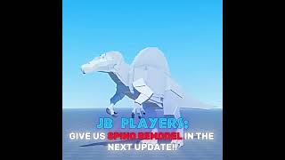 Pyroraptor remodel MIGHT just come out before Spino Remodel | #roblox #jurassicworld #shorts
