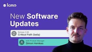 Teaser: Critical Path (beta) in the Lean Construction Software lcmd