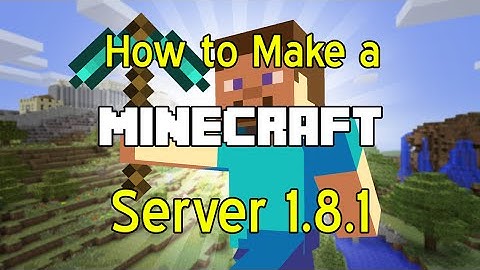 *Updated* How to make a 1.9 Minecraft Server! (Works for 1.7-1.8.9)