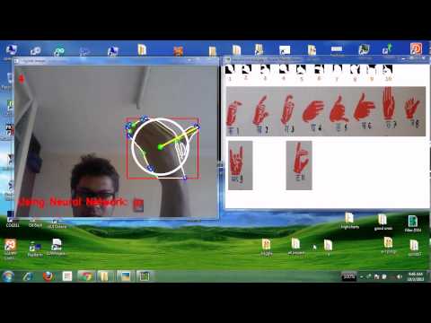 Neural network based hand gesture recognition