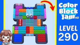 Color Block Jam Level 290 Solution Walkthrough