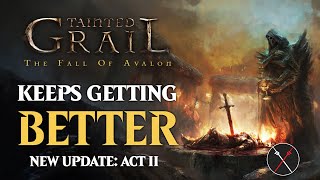 Tainted Grail The Fall of Avalon Gameplay Overview - Patch 0.7 Cuanacht Rebellion