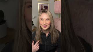 NEW closed lace topper from Uniwigs!! Airy Elegance in Dusty Ash Brown #hairtopper