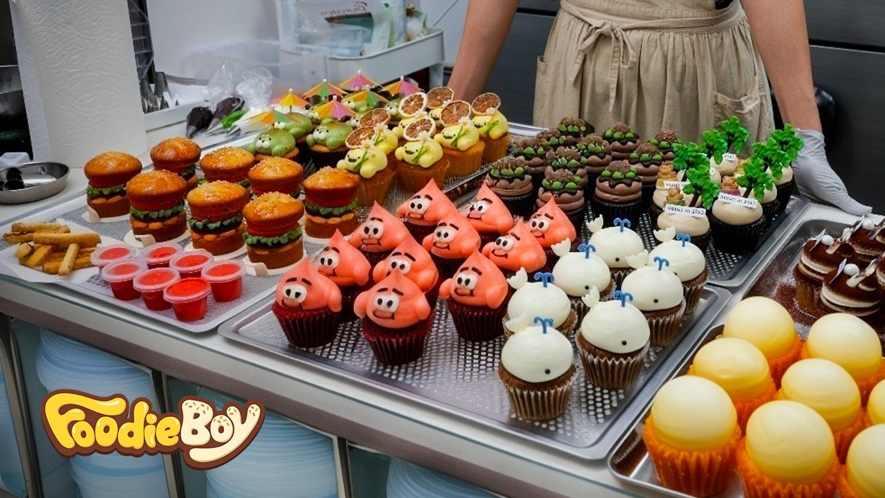 Невероятное украшение кексов — милые дизайны персонажей, которые вам понравятся!