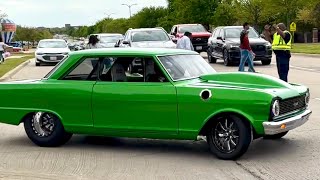 Cars Leaving Elevate Life Church Car Show | Mustang Sally Productions