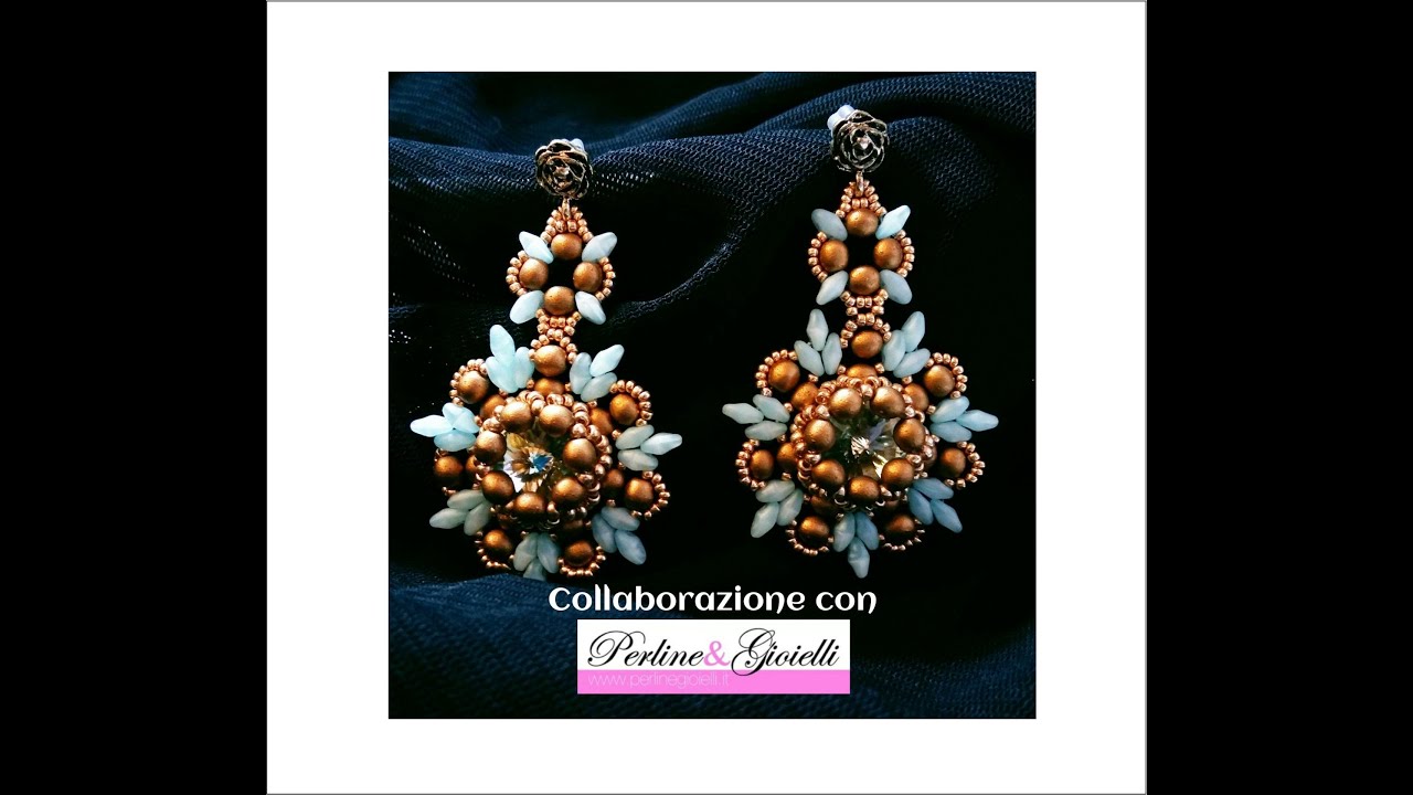 Orecchini Afrodite Collaborazione con Perline & Gioielli (DIY - Afrodite Earrings)