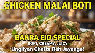 CHICKEN Mali Boti with Gravy ItnaMazaydaar- Ke Sab Unglian Chaatte Reh Jayein| Quick and Easy Recipe screenshot 3