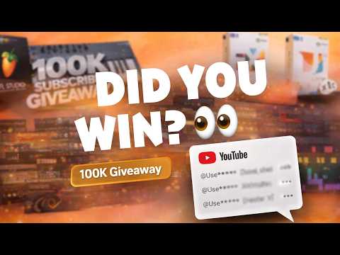 100k Giveaway Winners Announcement