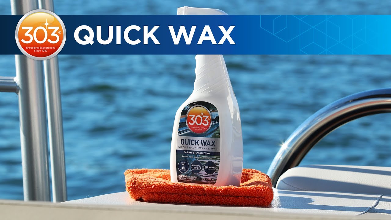 303 Automotive Exterior Spray Wax with UV Protectant