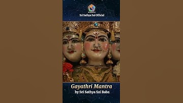 Thumbnail of Gayathri Mantra by Bhagawan Sri Sathya Sai Baba | Gayatri Mata Darshan, Prasanthi Nilayam