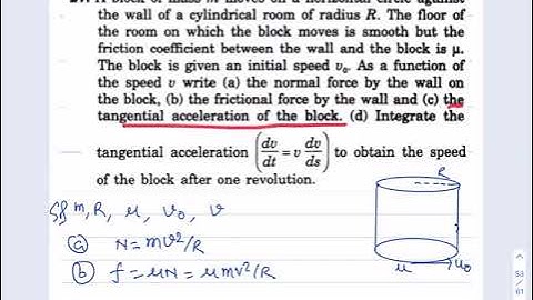 Q 27 HC Verma Solutions | Chapter 7: Circular Motion | Exercise Question 27