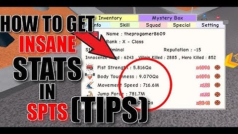 HOW TO GET INSANE STATS *FASTER* - TIPS - SUPER POWER TRAINING SIMULATOR