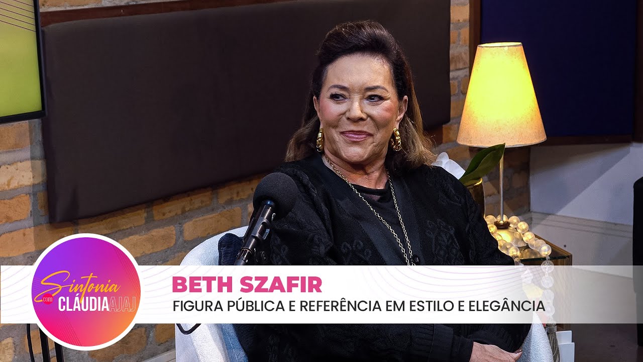 Beth Szafir no Sintonia com Claudia Ajaj