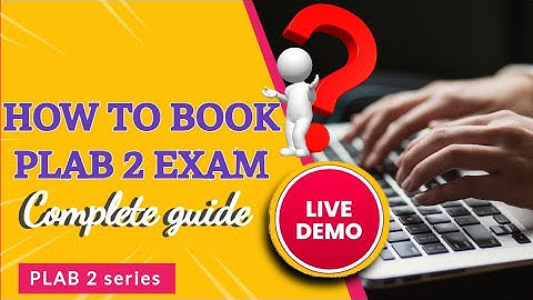 Plab 2 exam booking | Complete guide | with Live Demo